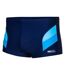 Mens Aron Swim Briefs Navy Aqua Speed-3