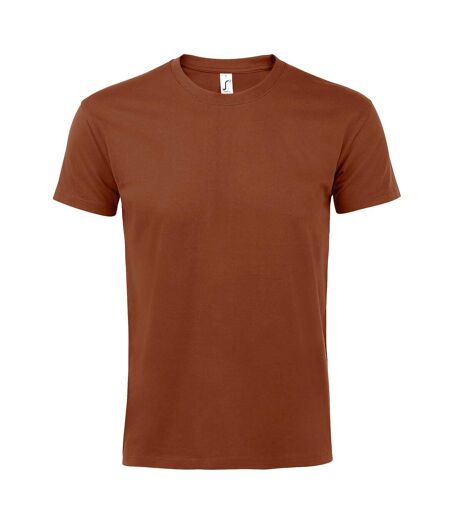 SOLS Mens Imperial Heavyweight Short Sleeve T-Shirt (Dark Purple) - UTPC290