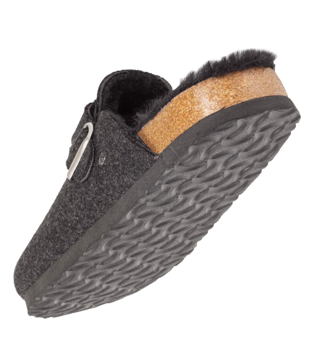 Isotoner Chaussons Mules homme ultra confortables, intérieur fausse fourrure