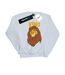 Disney Sweatshirt Mufasa King du Roi Lion - Femmes/Dames (Blanc) - UTBI22299-1