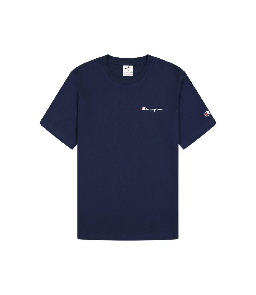 T-shirt Manches Courtes Homme Bleu Marine Champion-1