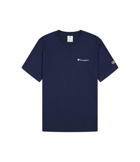 T-shirt Manches Courtes Homme Bleu Marine Champion