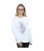 Disney Sweatshirt Ariel Flounder Sketch Femme/Ladies (Blanc) - UTBI33115-2