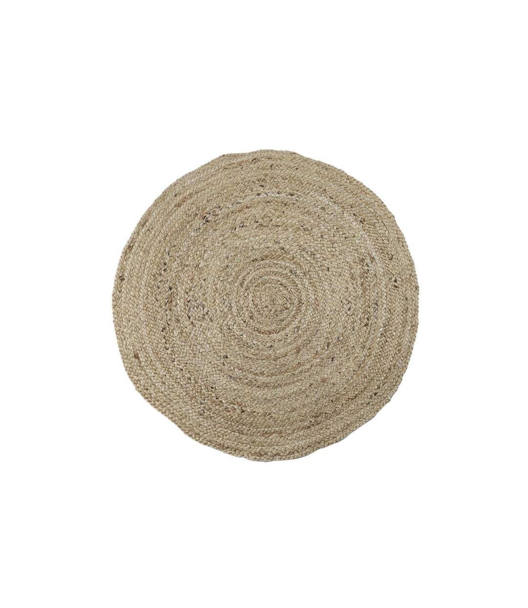Tapis Rond Déco en Jute Baltimore 80cm Naturel-1