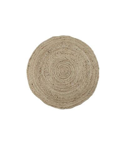 Tapis Rond Déco en Jute Baltimore 80cm Naturel