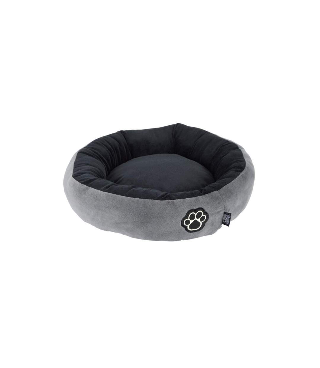 Coussin Donut pour Chien & Chat Patchy 50cm Gris-1