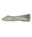 Ballerines Motif/style Métallisé Blossoms Femme Argenté Steve Madden-3