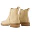 Womens/ladies Charlie Leather Boots Natural Toms-2
