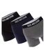 Boxers bronteen homme gris / bleu marine / noir Duck and Cover-2