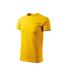 Mens Heavy New T-shirt Yellow Malfini-3