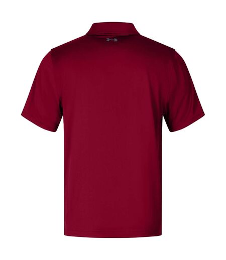 Polo T2g Homme Bordeaux Under Armour