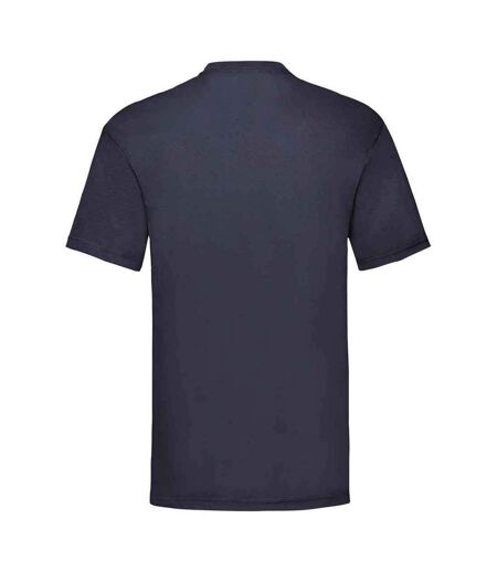 Mens valueweight t-shirt deep navy Fruit of the Loom