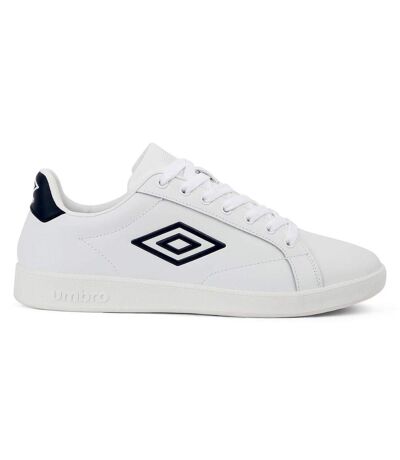 Umbro Mens Cheetham Sneakers (White/Dark Navy) - UTUO2095