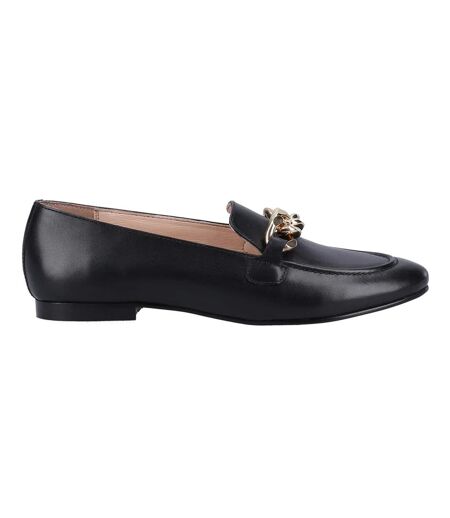 Mocassins Motif/style Chaîne Harper Femme Noir Hush Puppies