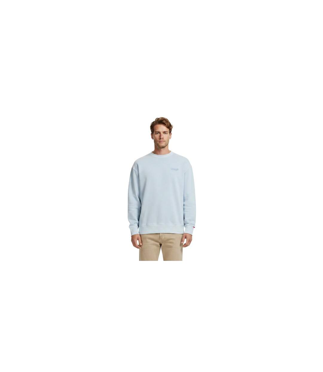 Mens Auntentic Jumper Sky Blue Levis-1