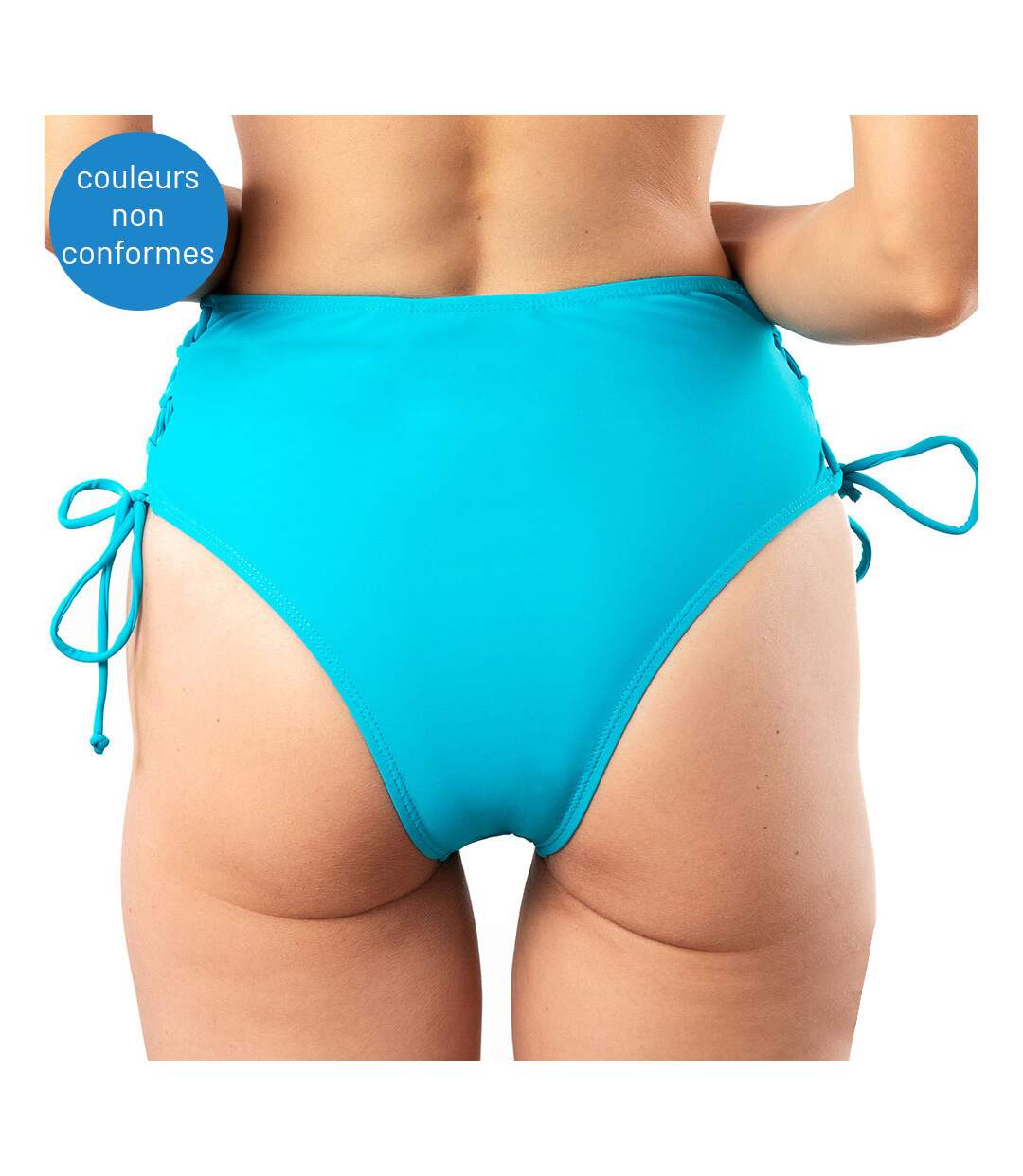 Bas de Bikini Noir Femme Sun project Tanga Haut-2