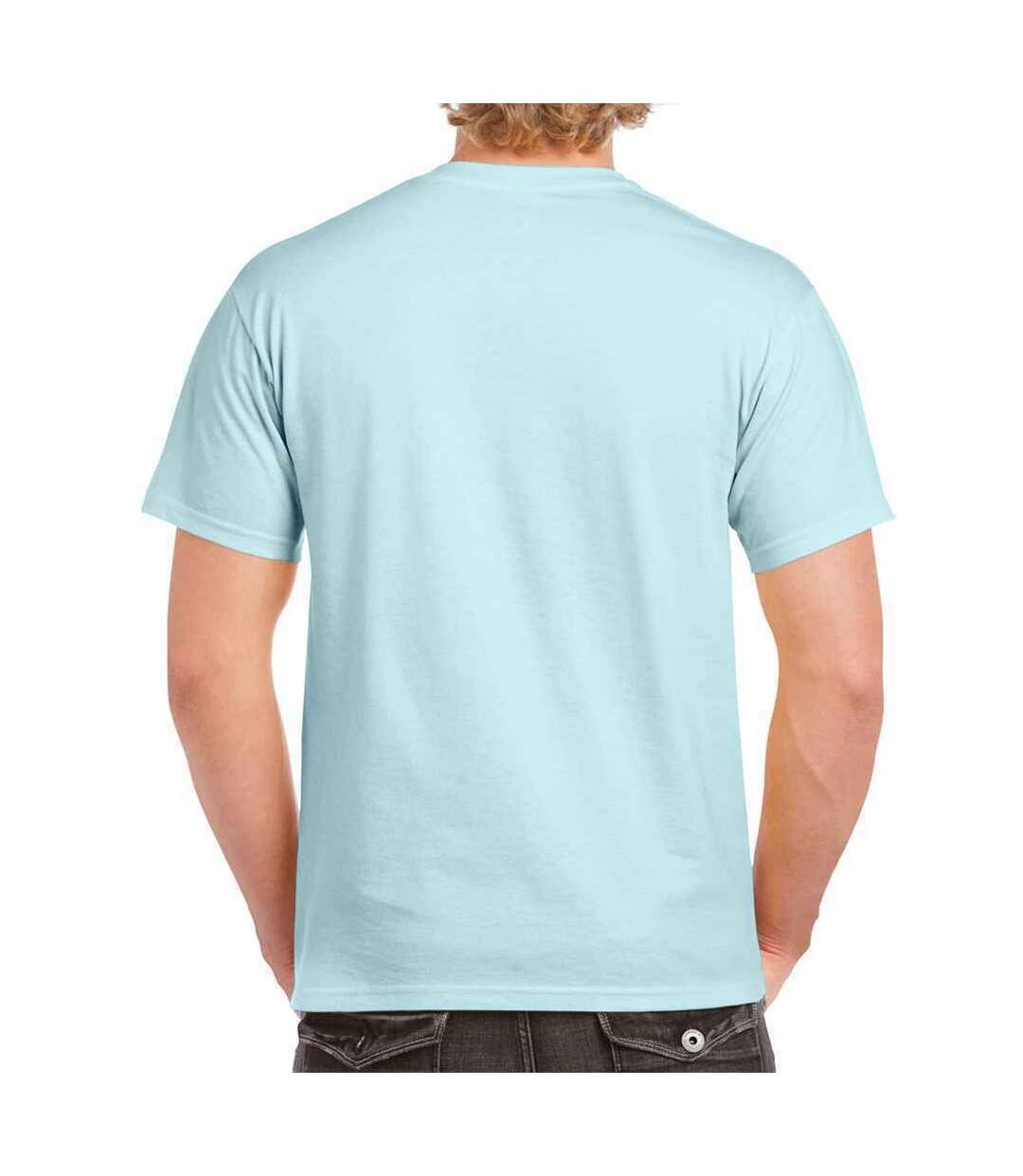Gildan Mens Hammer Heavyweight T-Shirt (Chambray) - UTPC3067-3