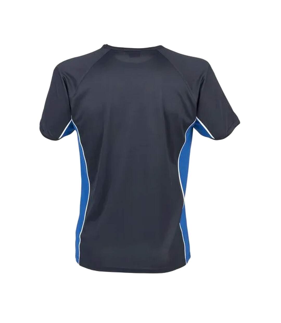 T-shirt Performance Adulte Bleu Marine Bleu Roi Blanc Finden & Hales-2