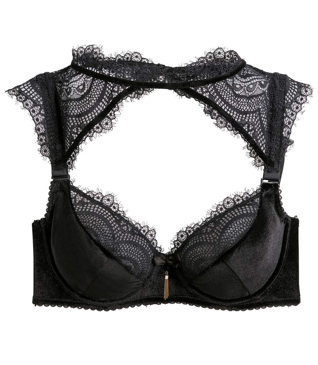 Soutien-gorge grand maintien noir Magique