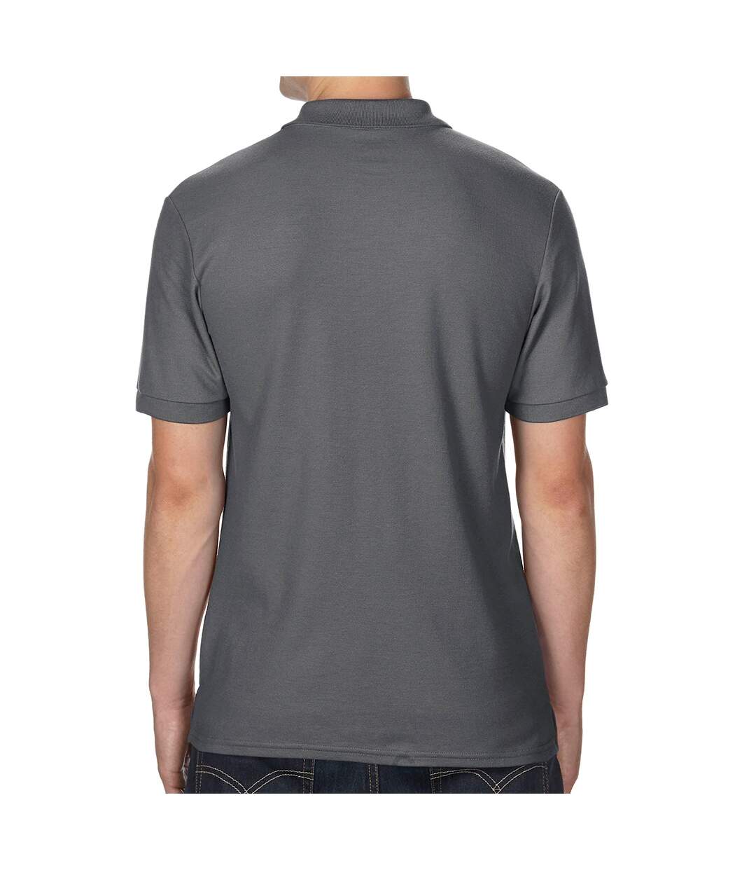 Dryblend Youth Sport Double Pique Polo Shirt Charcoal Gildan-2
