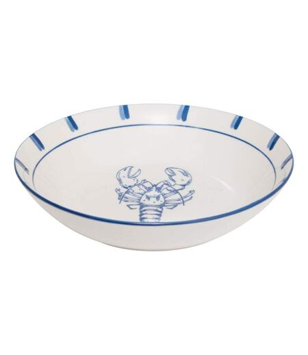 Lot de 6 Assiettes Creuses Océania 20cm Bleu