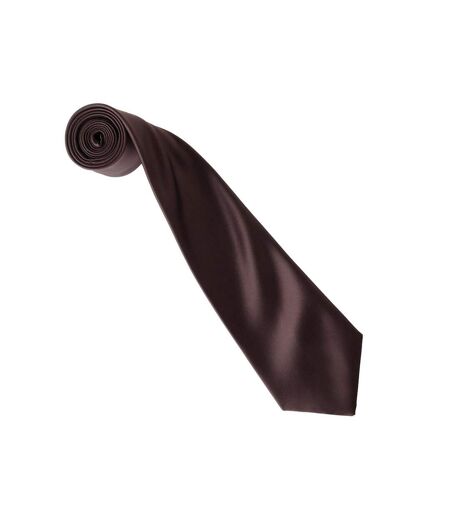 Cravate Colours Collection Taille Unique Marron Premier