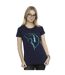 Disney T-shirt en coton Femme/Ladies Lightyear Space Helmet Stare (Bleu marine) - UTBI29052-2