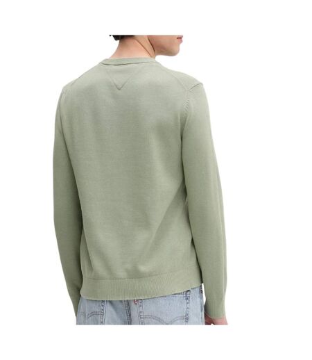 Pull vert homme tommy hilfiger tjm slim ess