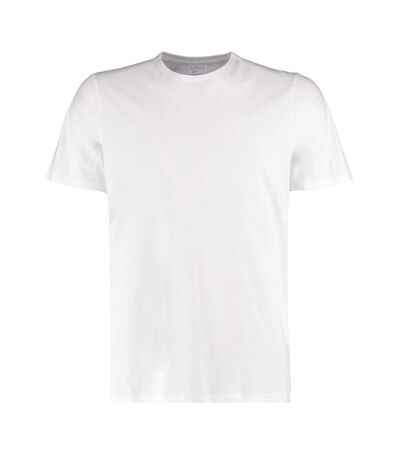 Kustom Kit Mens Fashion Fit Cotton T-Shirt (White)