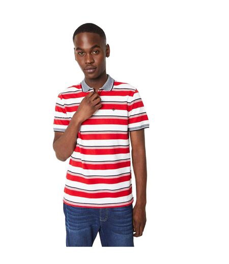 Polo homme rouge Maine