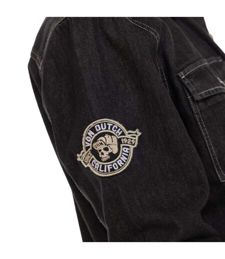 Surchemise en denim avec surpoches et écusson Scott Vondutch