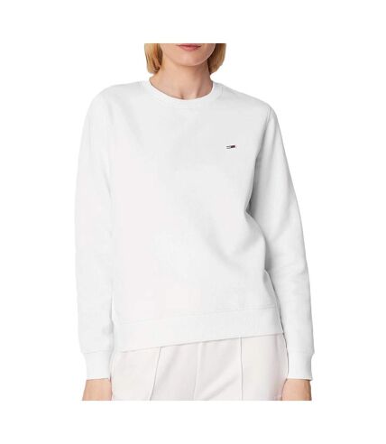 Sweat Blanc Femme Tommy HilfigerRegular Fleece - M