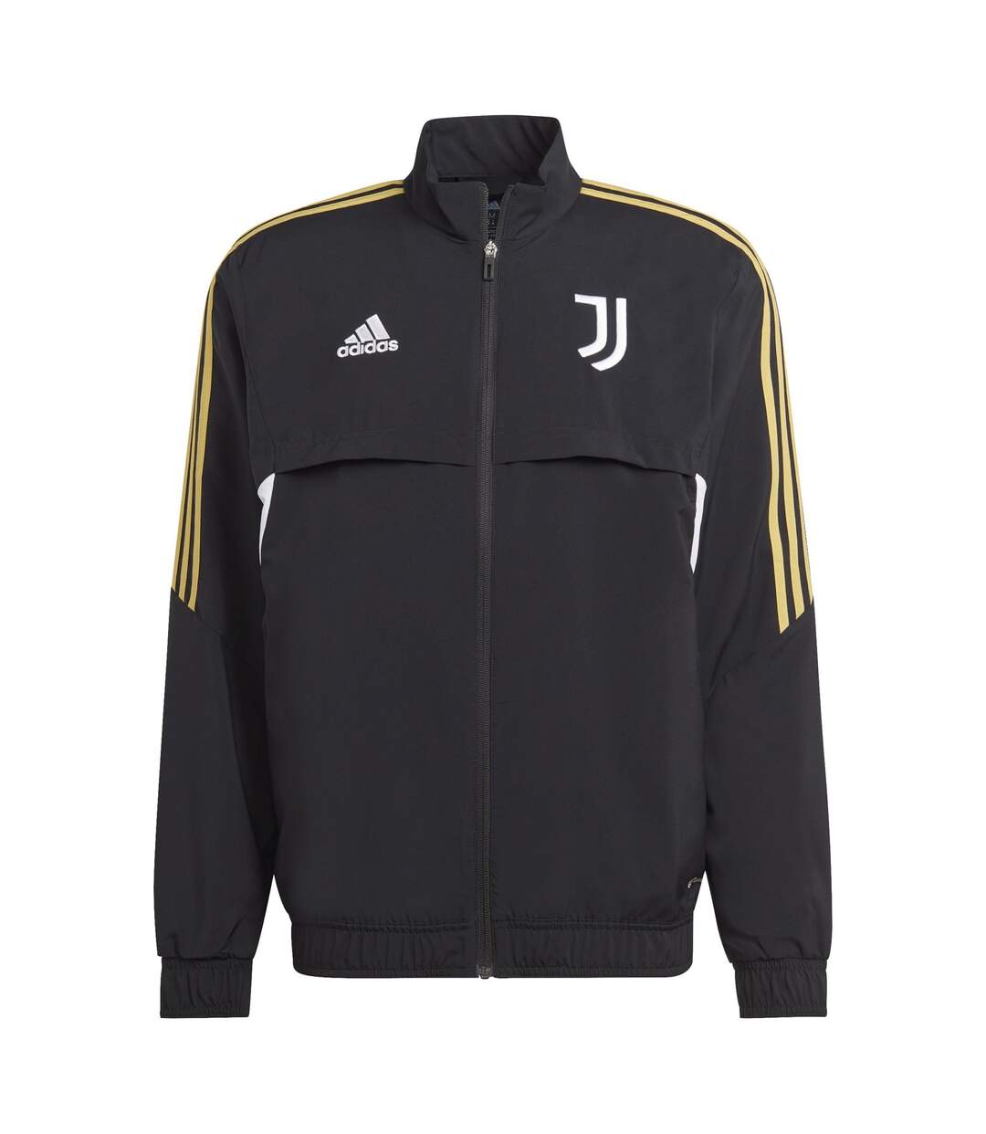 Unisex Adult Pre-match Juventus Fc Jacket Black Adidas-2