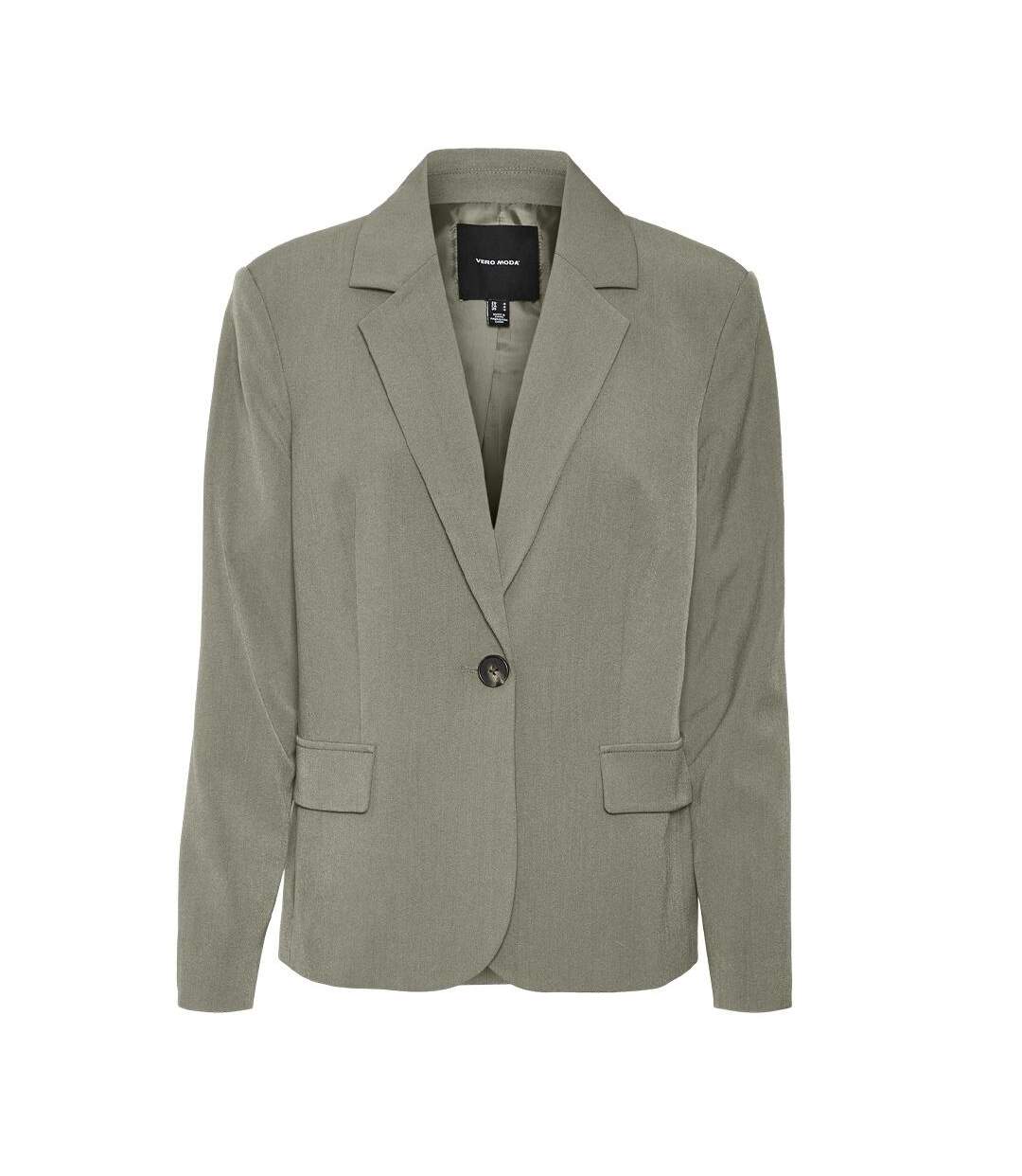 Veste verte femme vero moda troian-1