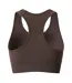 Brassière De Sport Motif/style Côtelé Femme Expresso USA-3