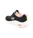 Womens/ladies Arch Fit Trainers Black Skechers-2