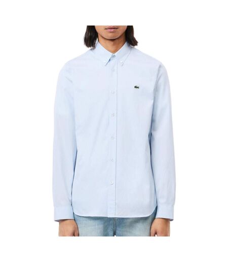 Chemise bleu homme lacoste adult popeline