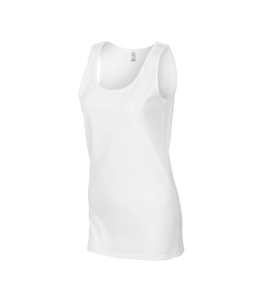 Débardeur softstyle femme blanc Gildan-3