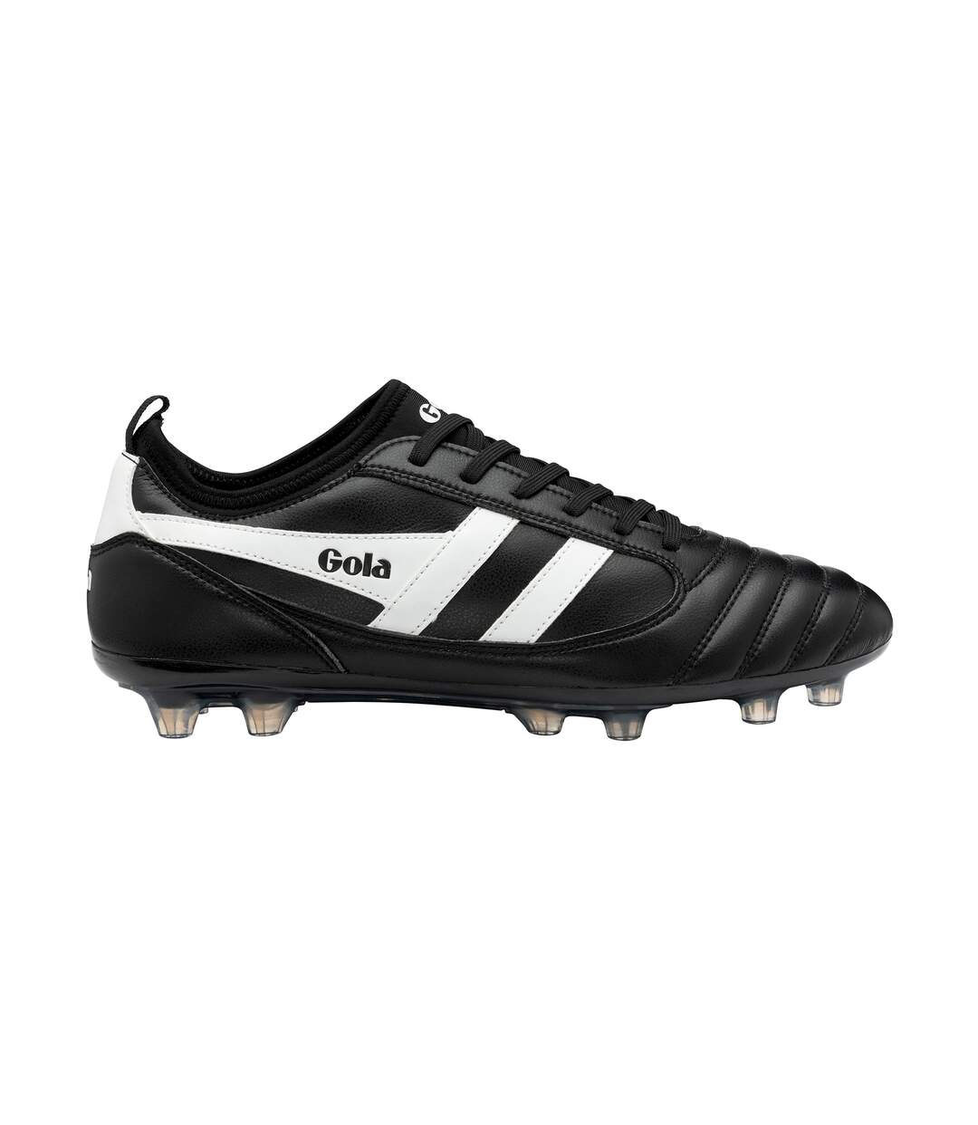 Chaussures à crampons pour terrain ferme performance ceptor mld pro adulte noir / blanc Gola-1