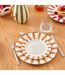 Lot de 6 Assiettes à Dessert Cheri 19cm Ocre-3