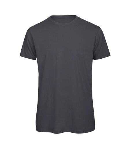 B&C Mens Favourite Organic Cotton Crew T-Shirt (Dark Grey) - UTBC3635