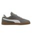 Mens Club Ii Suede Flat Trainers Iron Gum Puma-1