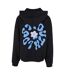 Mens Circle Of Bloom Full Zip Hoodie Black Lost Youth-3
