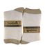 1 Pack Ladies Alpaca Wool Slipper Bed Socks with Star Grips-2
