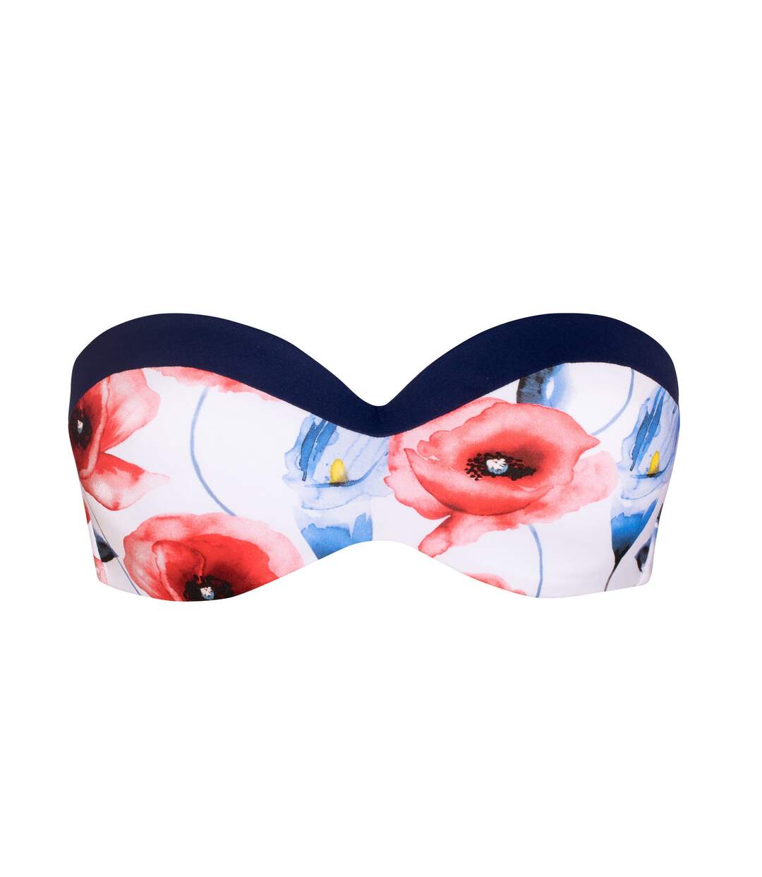 Haut maillot de bain bandeau préformé Poppy Luna-5