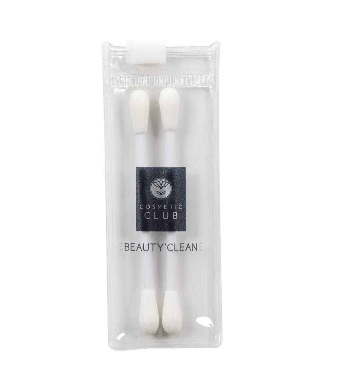 Lot de 2 Bâtonnets Silicone Maquillage 7cm Blanc-1