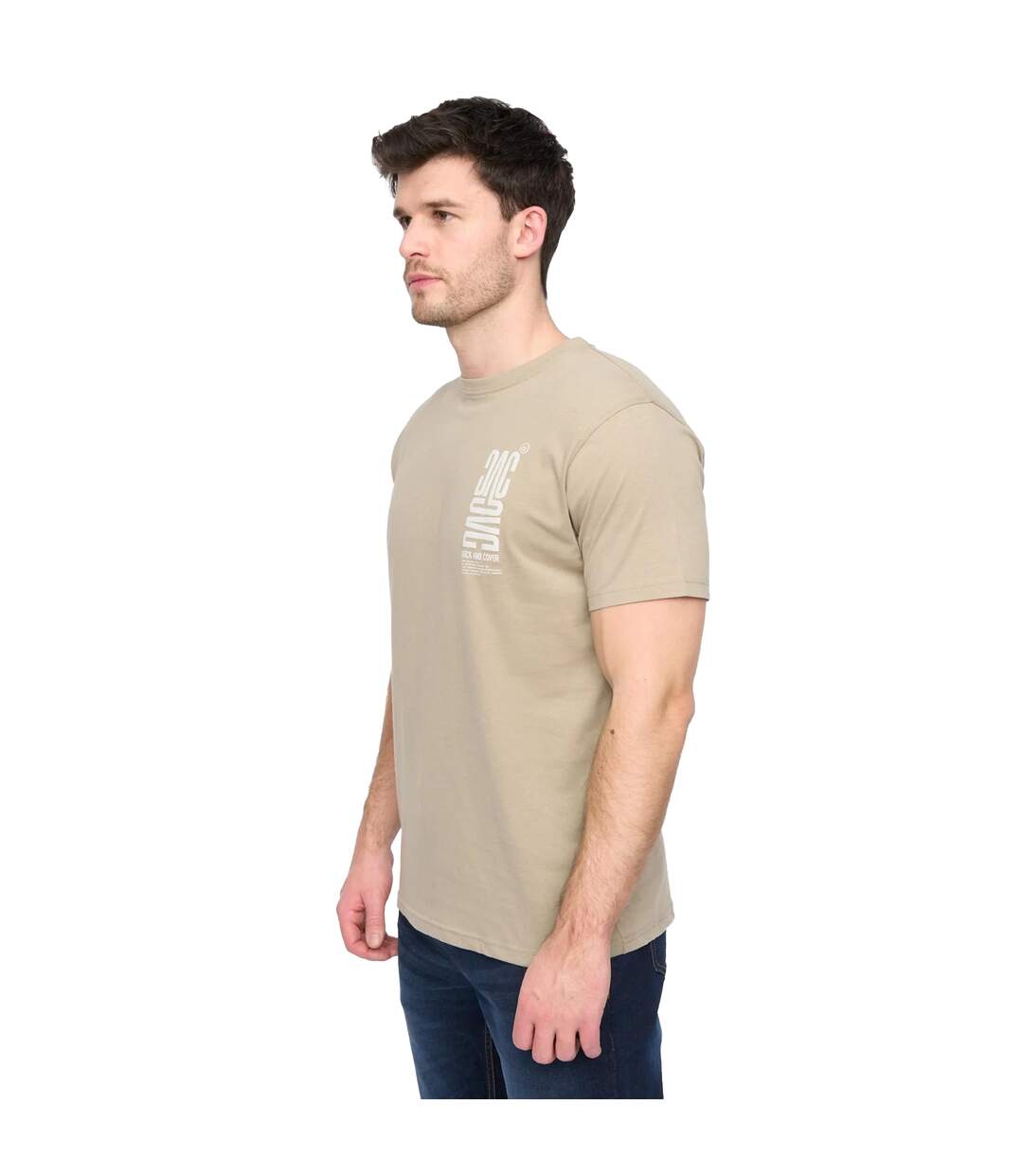 T-shirt Tremake Homme Sauge Claire Duck And Cover-1