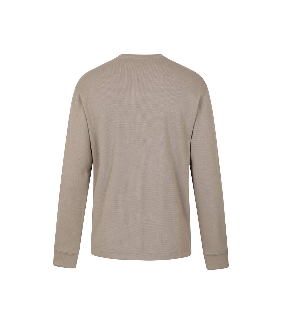 Sweat Manches Longues Motif/style Texturé Tillsbury Homme Beige Foncé Mountain Warehouse-2