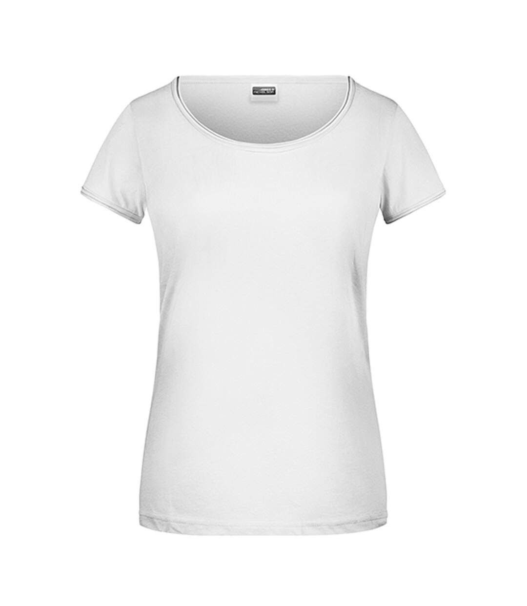 T-shirt Femme Blanc James And Nicholson-1