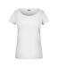 T-shirt Femme Blanc James And Nicholson-1